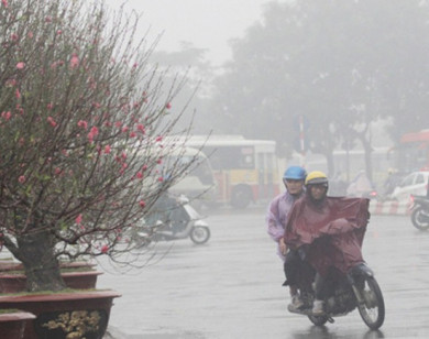 Dự báo thời tiết ngày 24/12/2021: Hà Nội sắp đón không khí lạnh, trời mưa và rét đậm