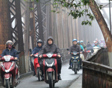 Dự báo thời tiết ngày 2/1/2022: Hà Nội mưa rét, nhiệt độ thấp nhất 15 độ C