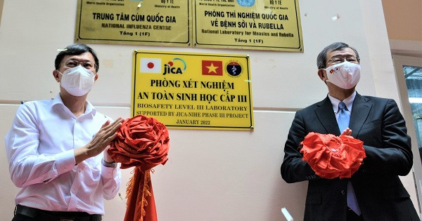 Viện Pasteur khánh thành phòng thí nghiệm an toàn sinh học cấp độ 3