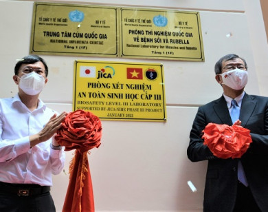 Viện Pasteur khánh thành phòng thí nghiệm an toàn sinh học cấp độ 3