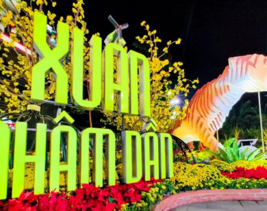 TP Hồ Chí Minh: Khai mạc đường hoa Nguyễn Huệ, mừng Xuân Nhâm Dần 2022