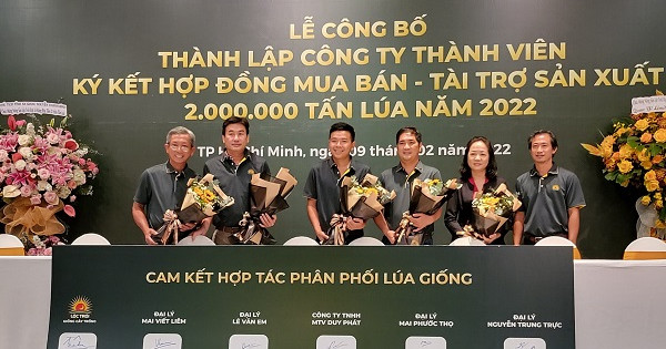 Lộc Trời tài trợ sản xuất 2 triệu tấn lúa trong năm 2022