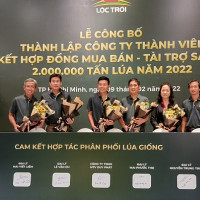 Lộc Trời tài trợ sản xuất 2 triệu tấn lúa trong năm 2022