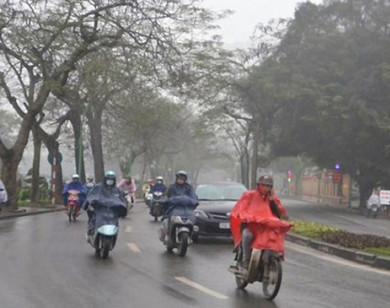 Dự báo thời tiết ngày 18/2/2022: Hà Nội mưa phùn, gió rét