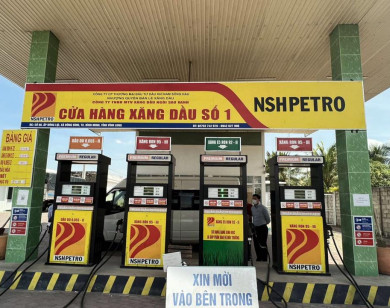 Xử phạt, tước giấp phép kinh doanh nhiều cửa hàng xăng dầu