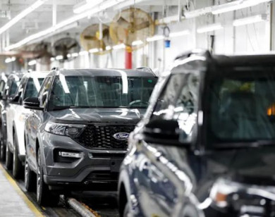 Ford cắt giảm sản xuất tại một số nhà máy do thiếu chip