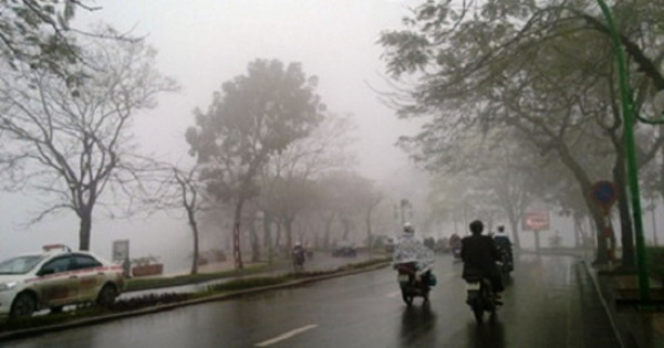 Dự báo thời tiết ngày 11/3/2022: Hà Nội tiếp tục mưa phùn, đêm và sáng trời rét