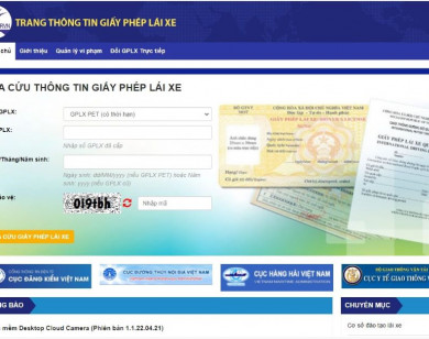 Cảnh báo xuất hiện nhiều website giả mạo tra cứu giấy phép lái xe