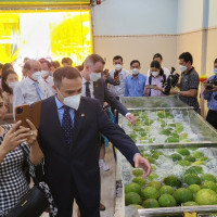 "Cô Gái Bưởi Hồng" vươn tầm thế giới