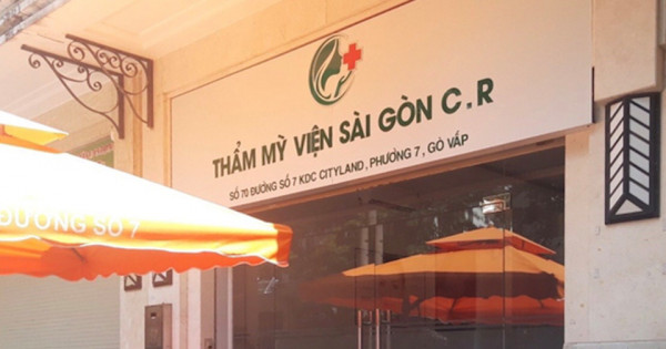 Đột kích Thẩm mỹ viện Sài Gòn C.R hoạt động không phép