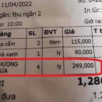 Choáng với ly cà phê giá 249.000 đồng ở Bảo Lộc