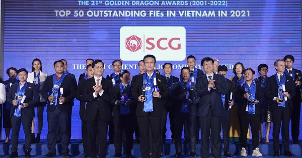 SCG được vinh danh trong top 50 doanh nghiệp FDI tiêu biểu tại Việt Nam
