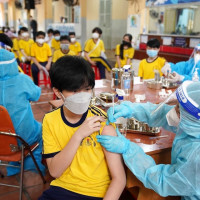 Từ 16/4, TP Hồ Chí Minh tiêm vaccine cho trẻ 5 đến dưới 12 tuổi