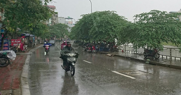 Dự báo thời tiết ngày 8/5/2022: Hà Nội có mưa tập trung về chiều tối