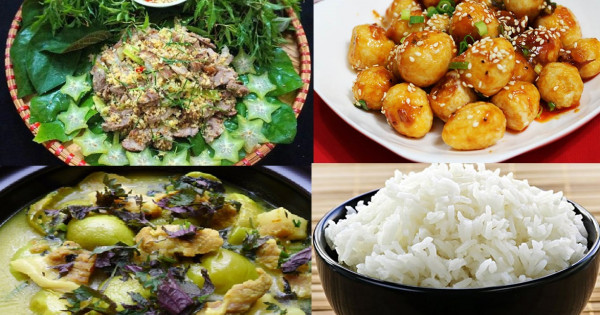Thực đơn cơm chiều: Món dân dã mà đưa cơm