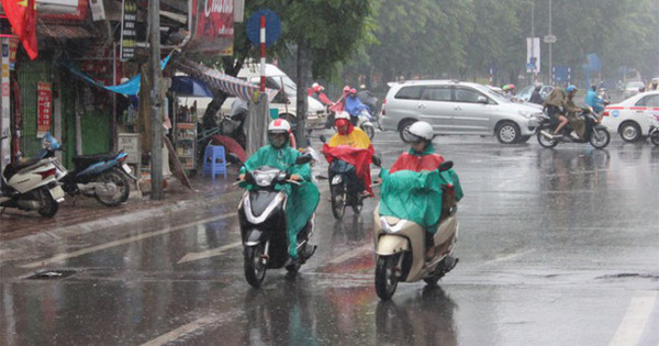 Dự báo thời tiết ngày 10/5/2022: Hà Nội có lúc có mưa rào và dông