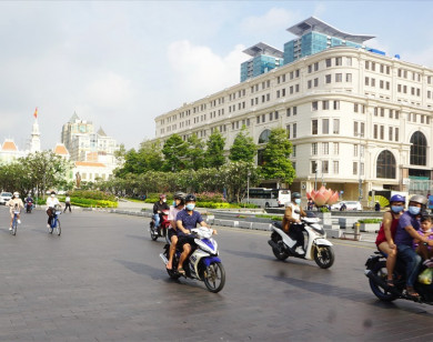 TP Hồ Chí Minh: Đường Nguyễn Huệ cấm tất cả các loại xe trong ngày 19/5