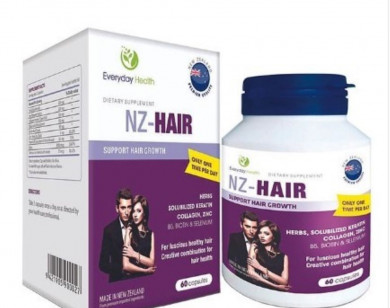 Cảnh báo: Thực phẩm bảo vệ sức khỏe NZ-Prostate Max và NZ-Hair quảng cáo gây hiểu nhầm như thuốc chữa bệnh