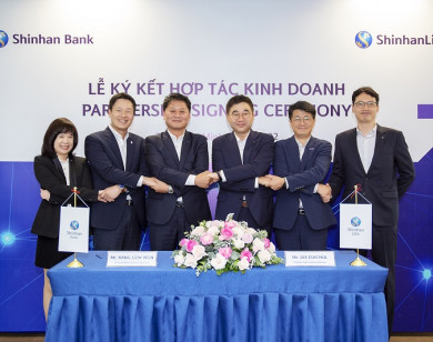 Shinhan Life Việt Nam và ngân hàng Shinhan Việt Nam ký kết hợp tác kinh doanh bảo hiểm