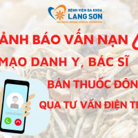 Cảnh báo vấn nạn mạo danh bác sĩ để bán thuốc, thực phẩm chức năng cho người bệnh