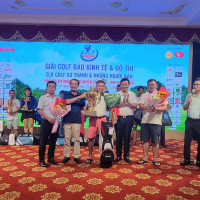 Giải Golf báo Kinh tế - Đô thị năm 2022 đã thành công tốt đẹp