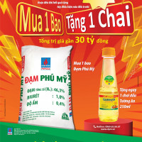 “Đạm Phú Mỹ - Đồng hành sẻ chia” với 2 triệu chai dầu ăn tặng bà con nông dân