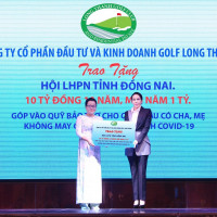 Golf Long Thành tài trợ 10 tỷ đồng cho Chương trình “Mẹ đỡ đầu” tỉnh Đồng Nai