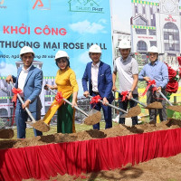 An Nông Land khởi công xây dựng Trung tâm thương mại dịch vụ Rose Mall