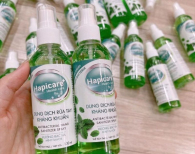 Thu hồi trên toàn quốc dung dịch rửa tay kháng khuẩn Happicare+ do không đạt chất lượng
