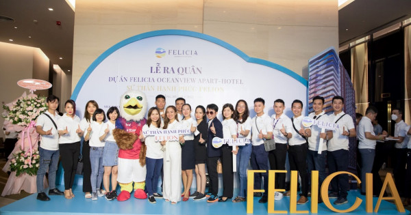 Hơn 500 chiến binh tham dự Lễ ra quân dự án Felicia OceanView Apart-Hotel Đà Nẵng
