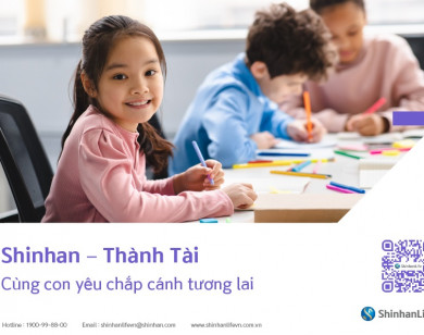 Shinhan Life Việt Nam ra mắt sản phẩm bảo hiểm dành riêng cho trẻ em