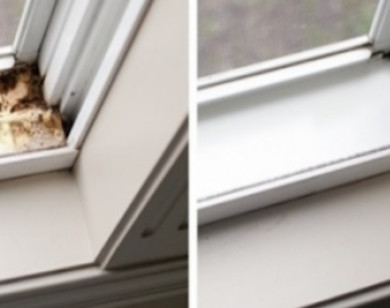 4 mẹo giúp bạn làm sạch khe cửa sổ đơn giản