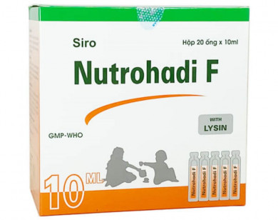 Thu hồi thuốc Siro Nutrohadi F chữa biếng ăn, suy dinh dưỡng không đạt chất lượng