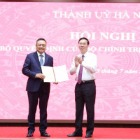 Đồng chí Trần Sỹ Thanh giữ chức Phó Bí thư Thành ủy Hà Nội