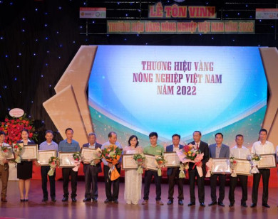 126 thương hiệu nông nghiệp Việt Nam được vinh danh năm 2022