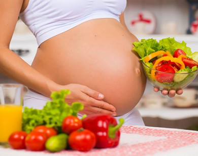 Chế độ dinh dưỡng tốt cho phụ nữ mang thai