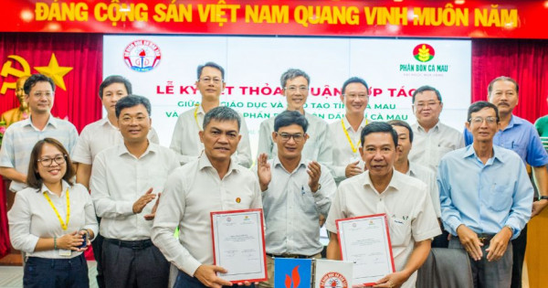 PVCFC góp phần phát triển giáo dục tại Cà Mau