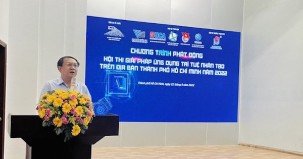 TP Hồ Chí Minh Phát động hội thi giải pháp ứng dụng trí tuệ nhân tạo (AI) năm 2022