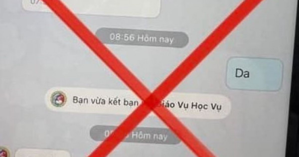 TP Hồ Chí Minh: Mạo danh nhà trường gửi tin nhắn cho phụ huynh yêu cầu đóng tiền