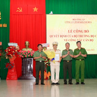 Khánh Hòa có tân Phó Giám đốc Công an tỉnh