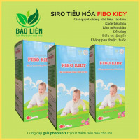 Siro tiêu hóa Fibo Kidy và Siro tiêu hóa Gấu em quảng cáo ''nổ'' như thuốc chữa bệnh