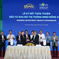 NovaGroup và Sokimex cam kết đầu tư, phát triển dự án khu đô thị BLUE DRAGON