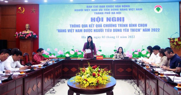 213 sản phẩm, dịch vụ hàng Việt Nam được người tiêu dùng yêu thích năm 2022