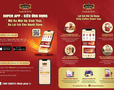 King Coffee Super App: Thương hiệu Việt – Trí tuệ Việt