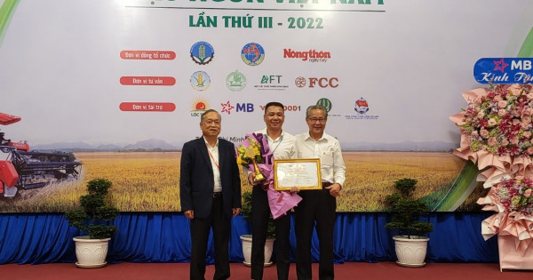 ThaiBinh Seed giành cả 3 giải tại cuộc thi Gạo ngon Việt Nam 2022