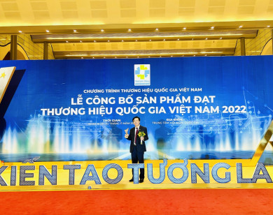 Phân bón Bình Điền được vinh danh Thương hiệu quốc gia Việt Nam năm 2022
