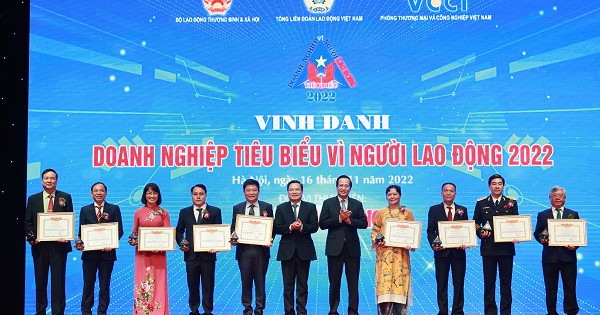 Nestlé Việt Nam được bình chọn là “Doanh nghiệp tiêu biểu vì Người lao động” trong 3 năm liên tiếp