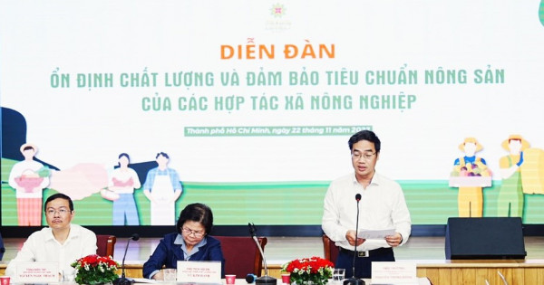 Doanh nghiệp cần liên kết với nông dân, HTX, để đưa nông sản Việt vươn xa