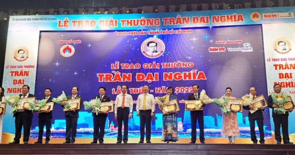 TP Hồ Chí Minh trao Giải thưởng Trần Đại Nghĩa lần thứ nhất năm 2022