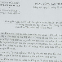 UBKT Tỉnh ủy Đồng Nai yêu cầu giải quyết vụ Trưởng phòng GD-ĐT huyện Cẩm Mỹ bị tố chèn ép” doanh ngh